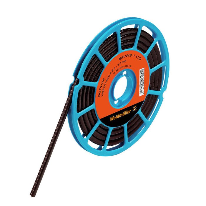 WEIDMULLER MARCACABLE RL 500PZ 10-18 AWG CLI C 1-3 BR/WS 1 CD