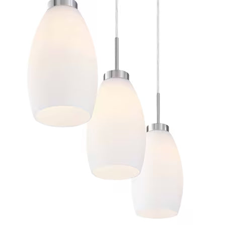 ESTEVEZ SEVILLA 3 LUCES E26 SUSPENDIDO NIQUEL