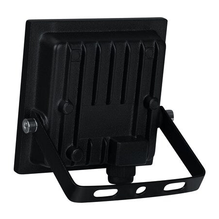 ESTEVEZ FLOOD PROYECTOR 10W LED LUZ CALIDA   REFLECTOR NEGRO
