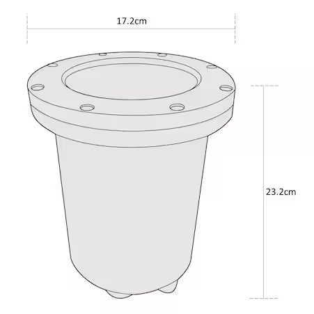 ESTEVEZ TIDIAN IP67 E26 PAR38 UPLIGHT NEGRO