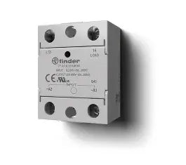 FINDER REL EDO SOLIDO 60A 1F 24-660VAC CTRL 3-32VDC P/PANEL ZC