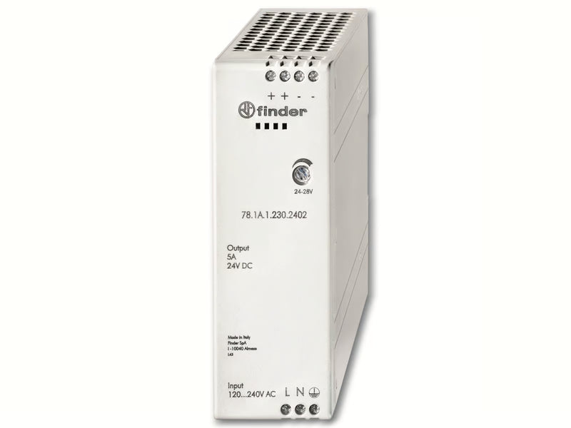FINDER FUENTE SERIE 78 1F 120-240VAC SAL 24VDC 4.5A
