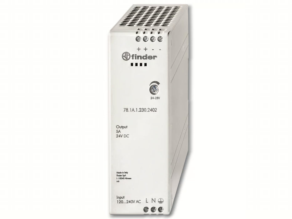 FINDER FUENTE SERIE 78 1F 120-240VAC SAL 24VDC 4.5A