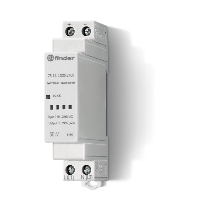 FINDER FUENTE SERIE 78 1F 110-240VAC SAL 24VDC 0.50A