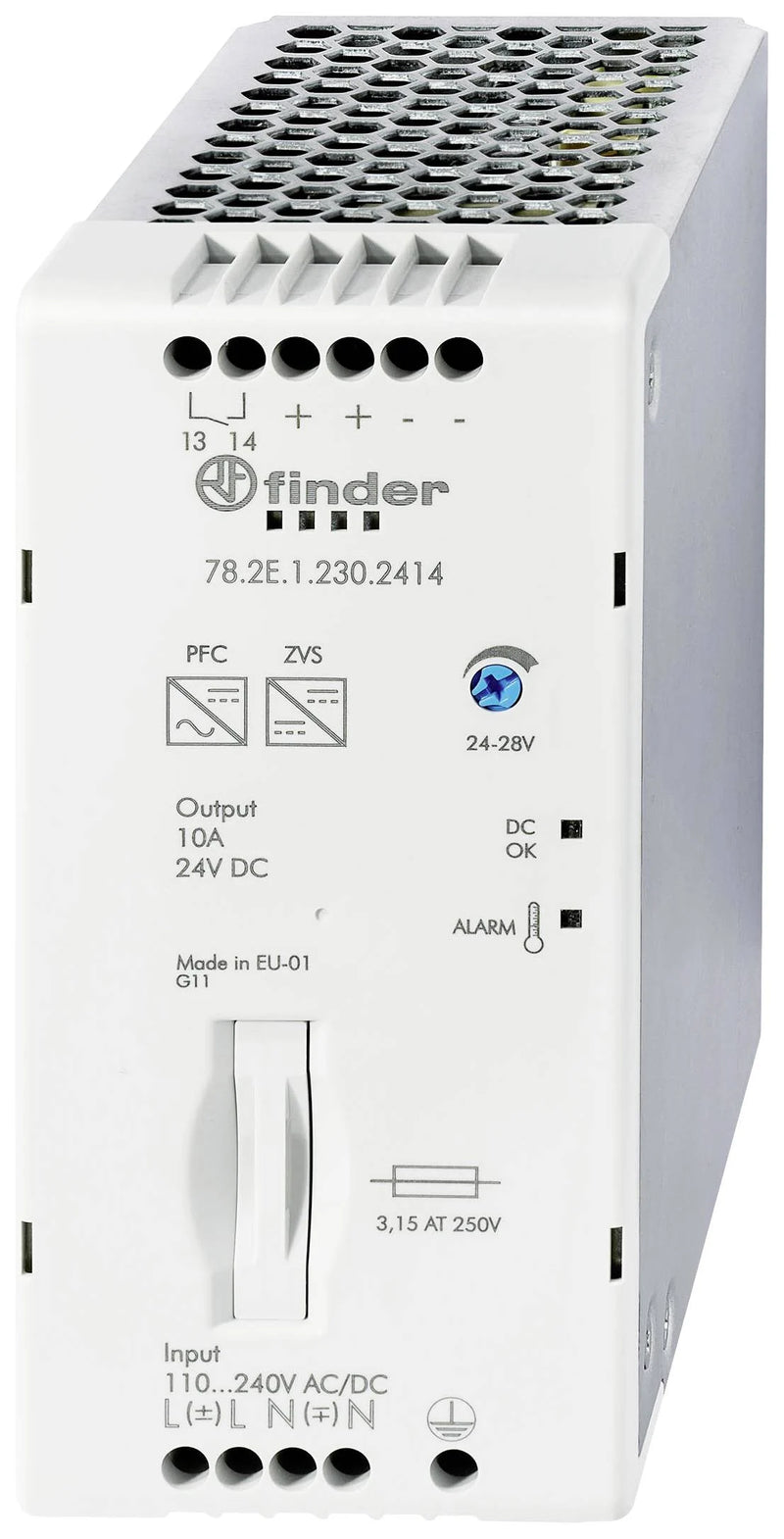 FINDER FUENTE SERIE 78 1F 110-240VAC SAL 24VDC 10.8A