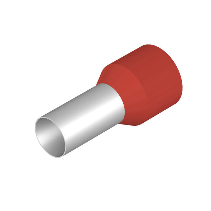 WEIDMULLER PUNTERA 2AWG ROJO 16mm