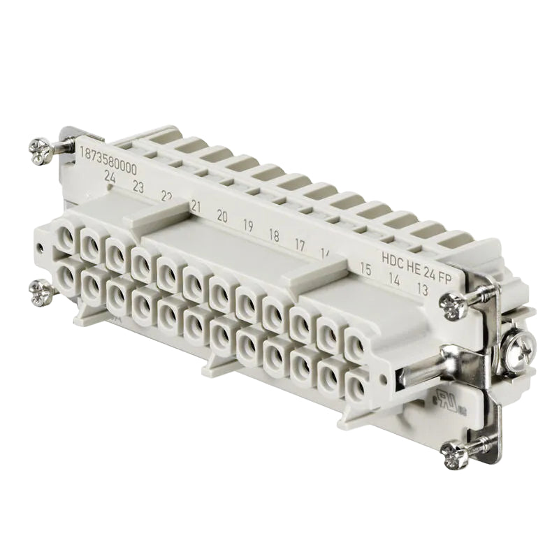 WEIDMULLER CONECTOR HEMBRA 16A PUSH HDC HE 24 FP