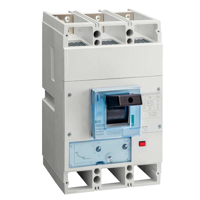 BTI INTERRUPTOR TERMOMAG M5 1600N 3P 800A ENCHUFABLE P/TABLERO NB