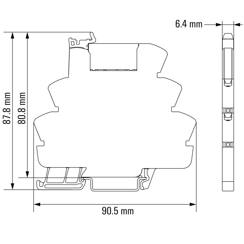 WEIDMULLER RELE DE EDO SOLIDO MUELLE TOZ 24VDC 24VDC2A