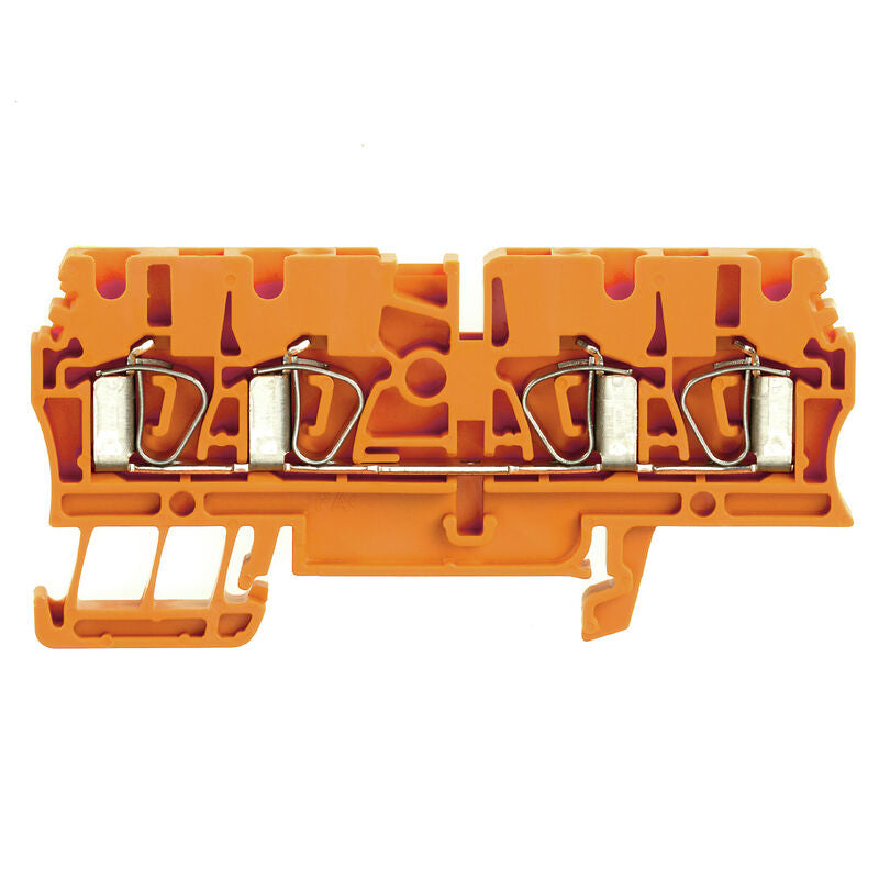 WEIDMULLER CLEMA DE PASO ZDU 2.5/4AN OR