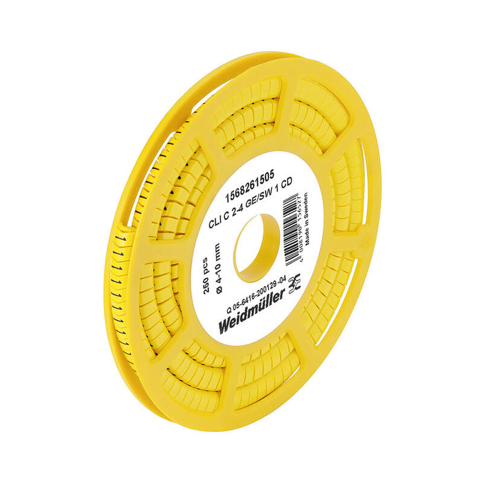 WEIDMULLER MARCACABLE RL 250PZ 12-2 AWG CLI C 2-4 GE/SW 1 CD