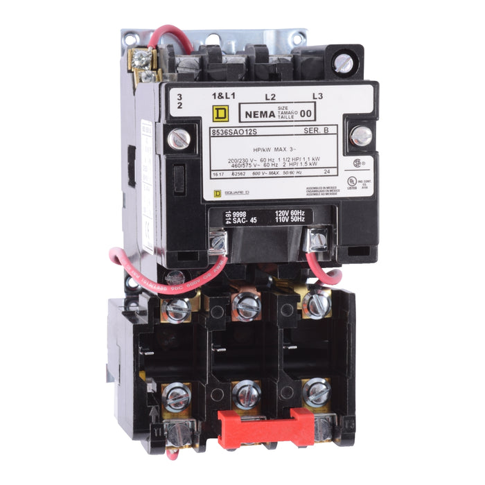 SQUARE D ARRANCADOR MAGNETICO S/GAB 3P5HP 440V