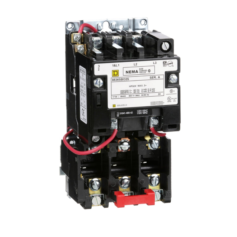 SQUARE D ARRANCADOR MAGNETICO S/GAB 3P 2HP 120V