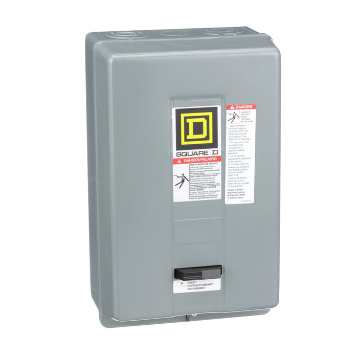 SQUARED ARRANCADOR MAGNETICO 3P 25HP A 460VAC  220V BOBINA EN GAB