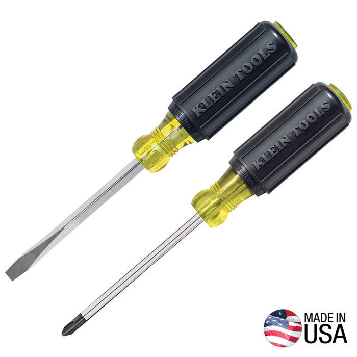 KLEIN JGO DE DESARMADORES 1PUNTA PLANA DE 0.6 CM + 1 PUNTA PHILLI