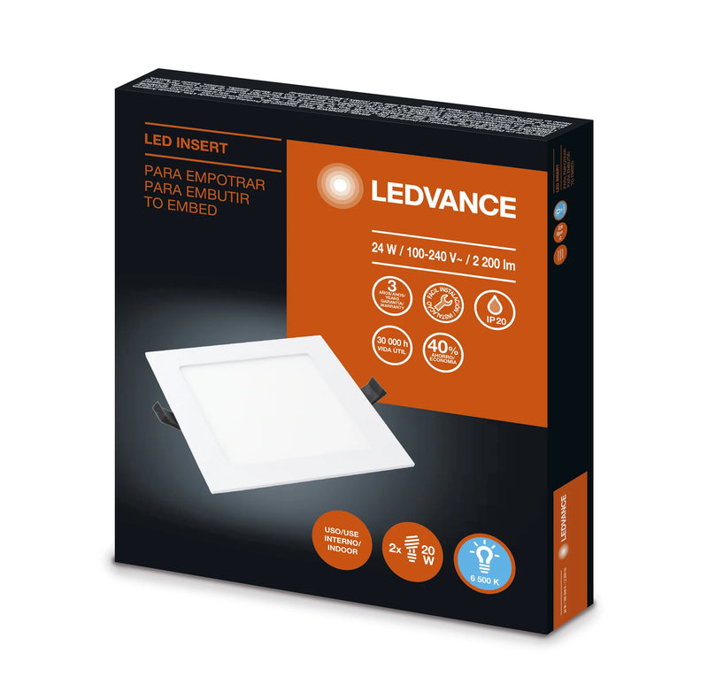 LEDVANCE INSERT SQUARE 24W 30X30 65K 85288