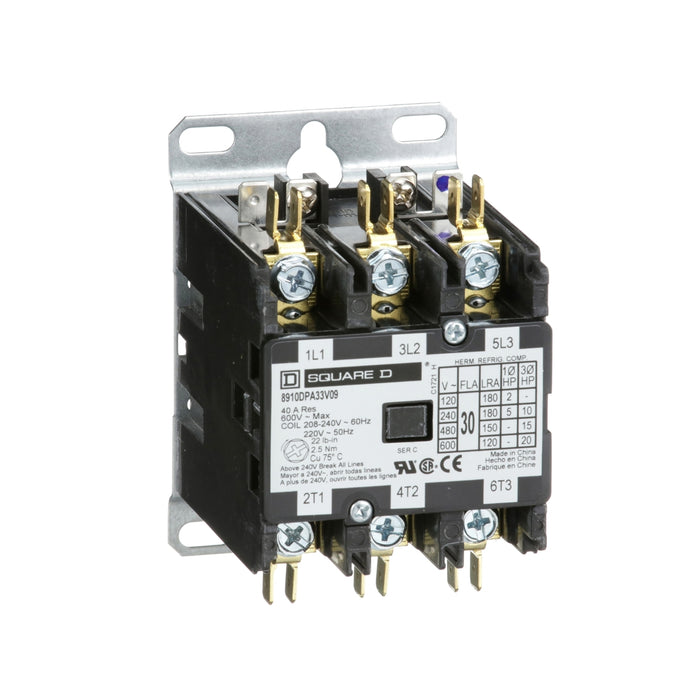 SQUARE D CONTACTOR PROP GRALES NO DEVO