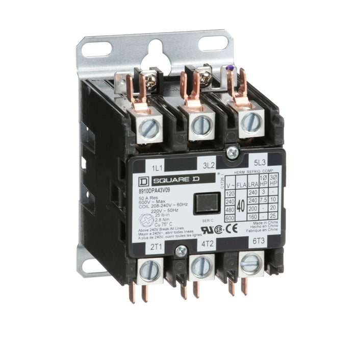 SQUARE D CONTACTOR PROPOSITOS GENERALES