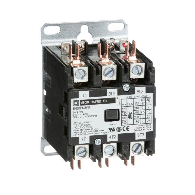 SQUARE D CONTACTOR P/DEFINIDO S/GABINETE