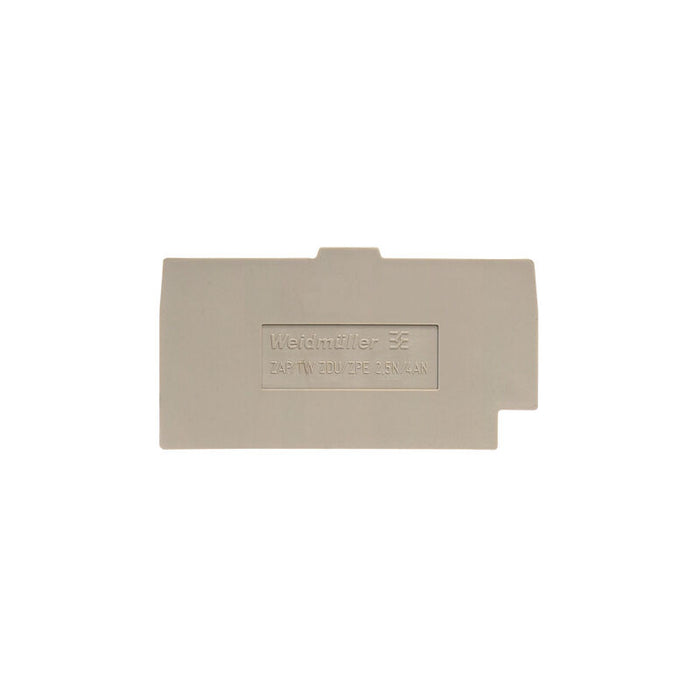 WEIDMULLER TAPA FINAL ZAP/TW ZDU/ZPE 2.5N/4AN
