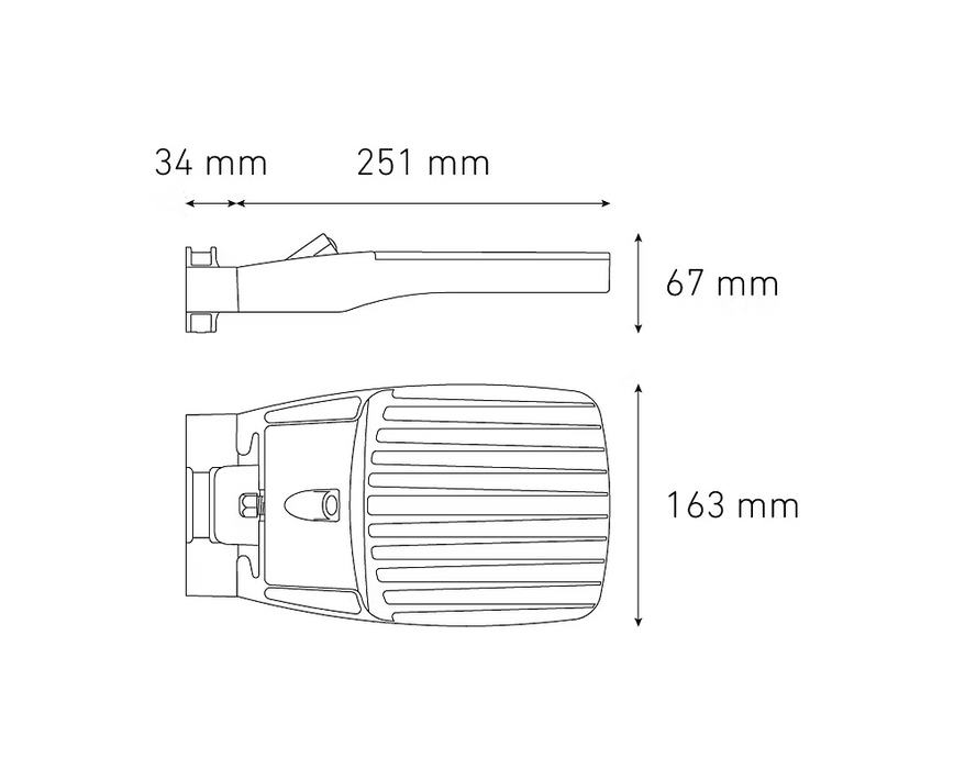 MAGG CITI 25W 100-240V BFP 50K GR AC