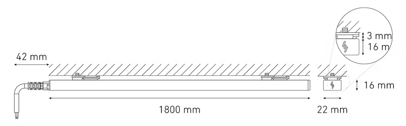 MAGG BL FLAT 1800 P.A. 35W 127V AFP 30K BC OP