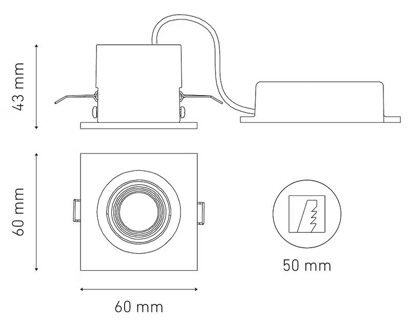 MAGG FLASH D I 100-240V 40° 30K BC