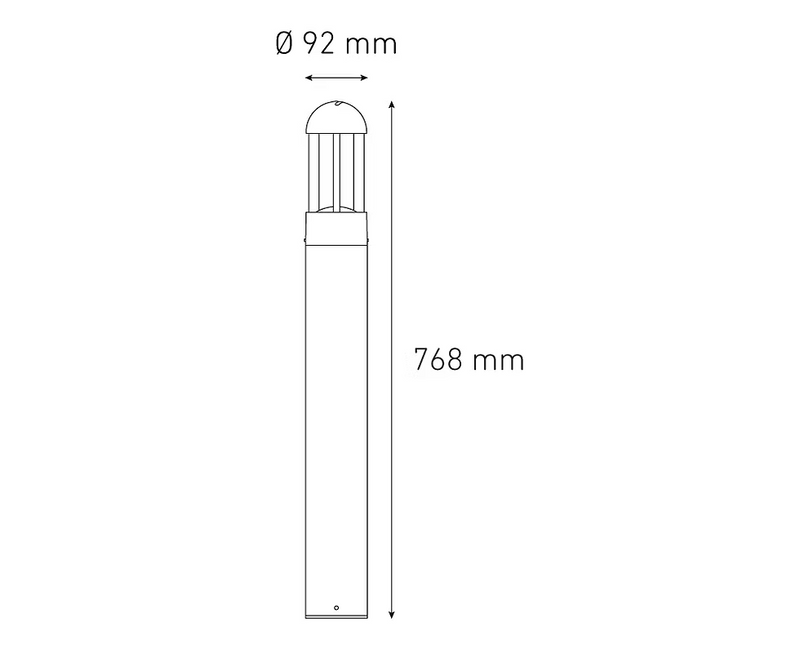 MAGG VENECIA D 80 6W 100-305V BFP 57K GR AC
