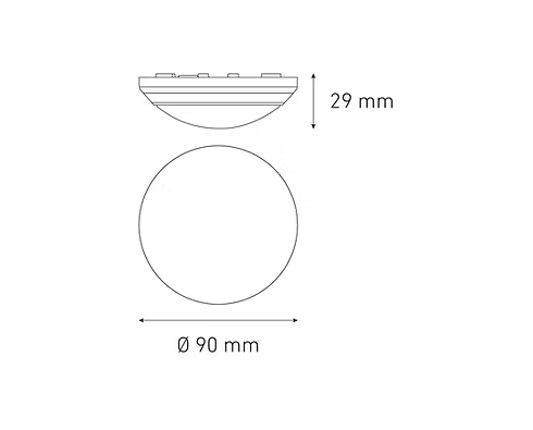 MAGG CEILING LED 100 5W 100-277V 3500K BC