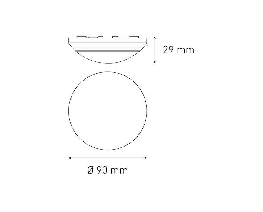 MAGG CEILING LED 100 5W 100-240V 60K BC