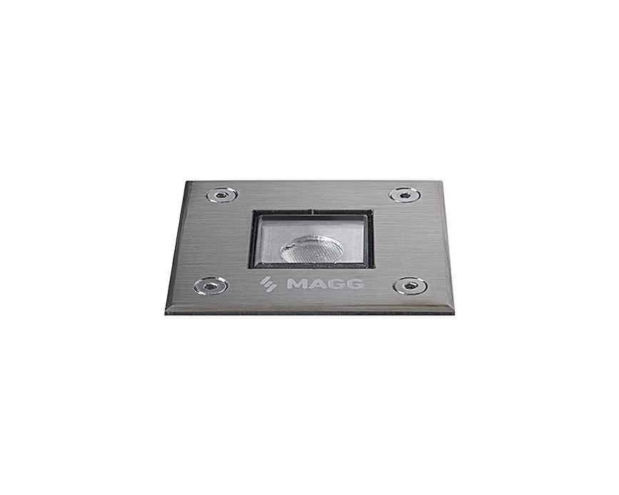 MAGG EP 60 SQUARE 0.8W 100-240V 18° 27K AC INOX