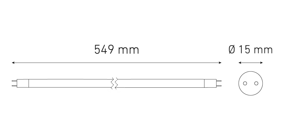 MAGG LAM T5 LED 18W 100-305V 60K