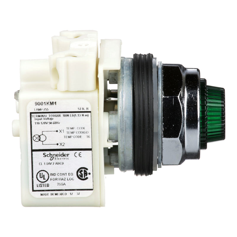 SQUARE D LAMPARA PILOTO VERDE 120V