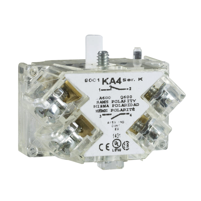 SQUARE D BLOCK DE CONTACTOS 10A 125V 30MM