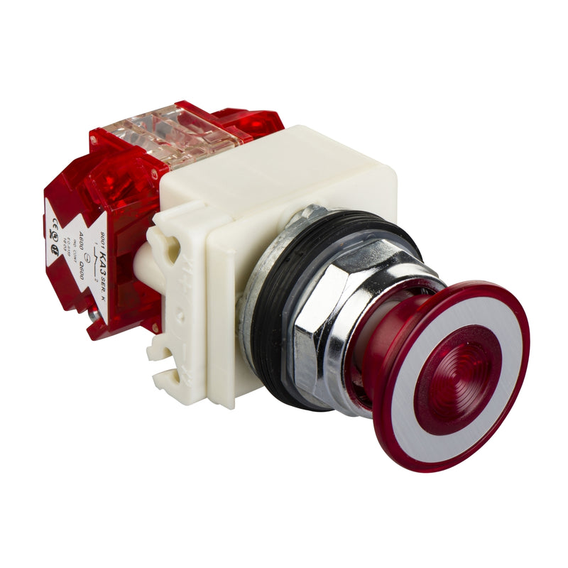SCHNEIDER PUSHBUTTON 30MM 110-120V 50-60HZ K