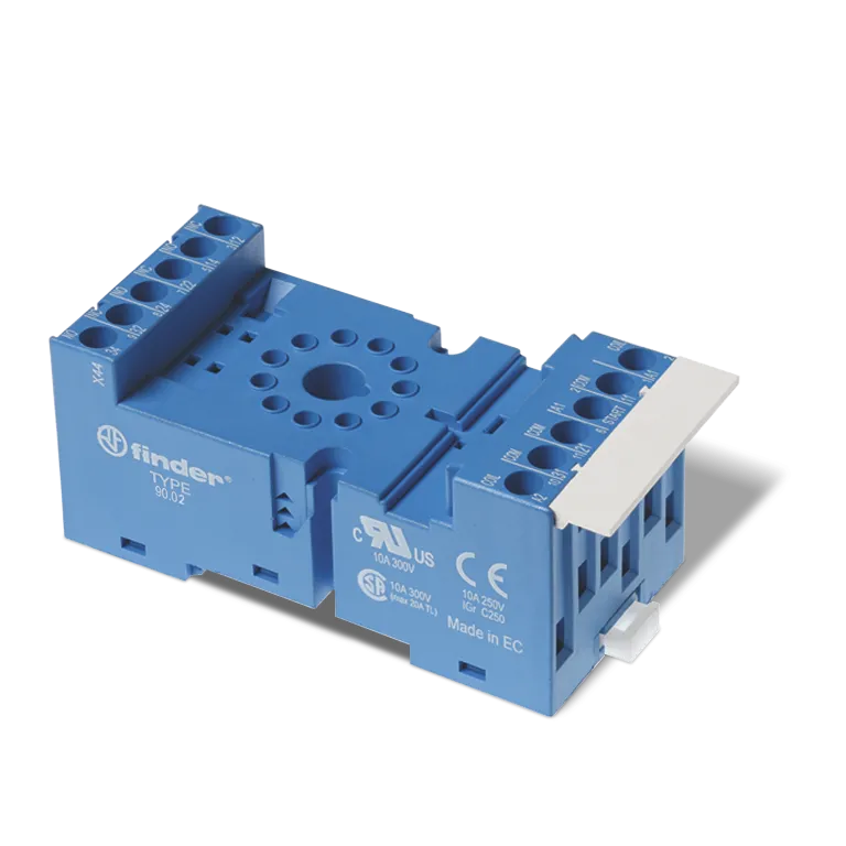 FINDER BASE 8PIN P/RELEVADOR FAM. 60.12 Y TIMER 86/88