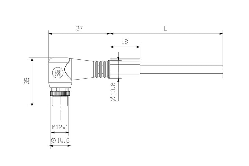 WEIDMULLER CABLE PARA SENSORES SAIL-M12W-4-5.0U