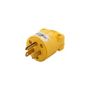 ARROW CLAVIJA DE VINYL AMARILLO 2P3H+T 15A 125V CA