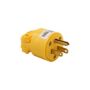 ARROW CLAVIJA DE VINYL AMARILLO 2P3H+T 15A 125V CA