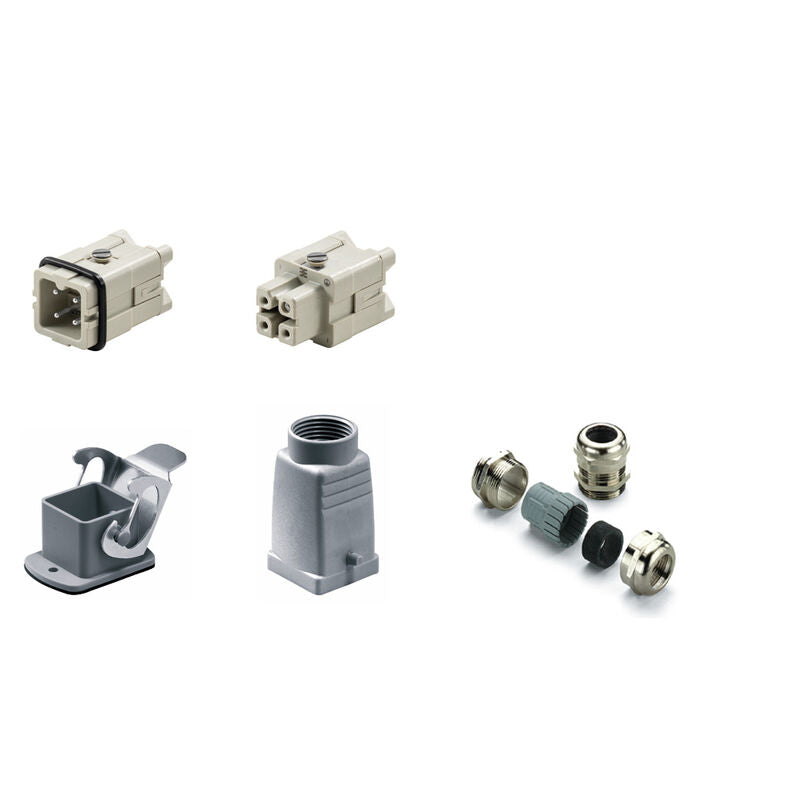 WEIDMULLER TOMACORRIENTE 3P 1G M20 HDC-KIT-HA 03.300 M