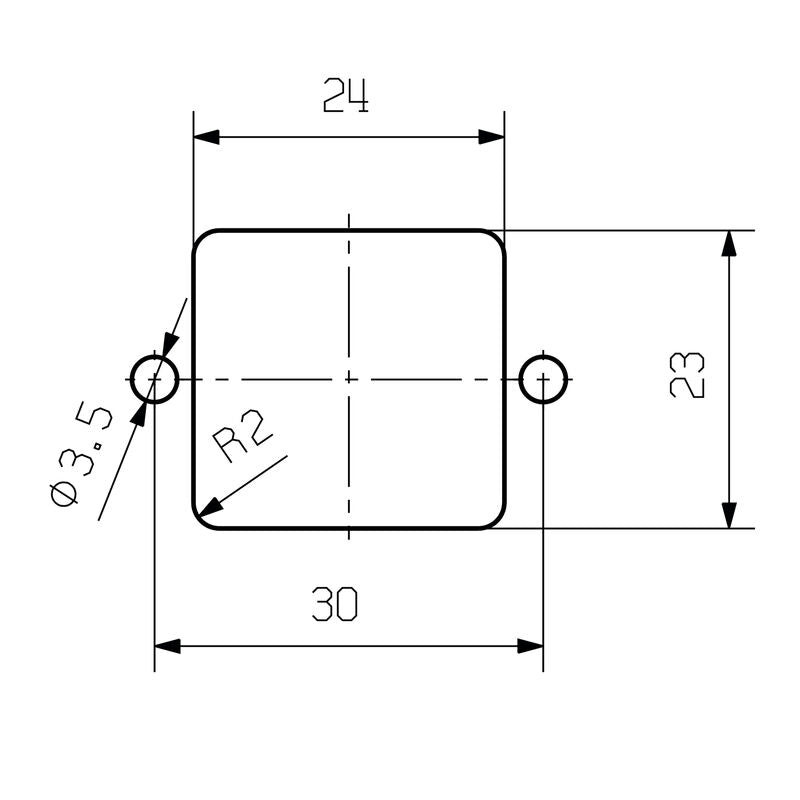 WEIDMULLER HDC-HA-3-AVL BASE ABIERTA 1 GANCHO