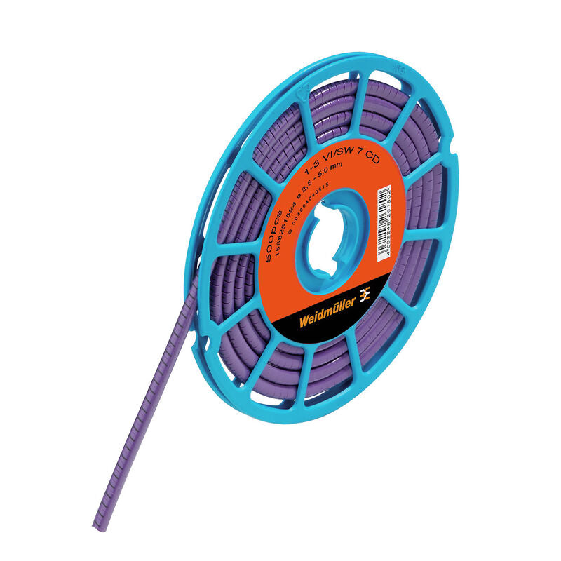 WEIDMULLER MARCACABLE RL 500PZ 10-18 AWG CLI C 1-3 VI/SW 7 CD