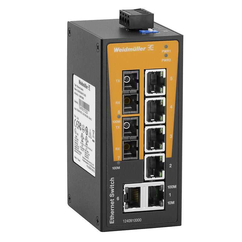 WEIDMULLER SWITCH AUTOGESTIONADO IE-SW-BL08-6TX-2SC