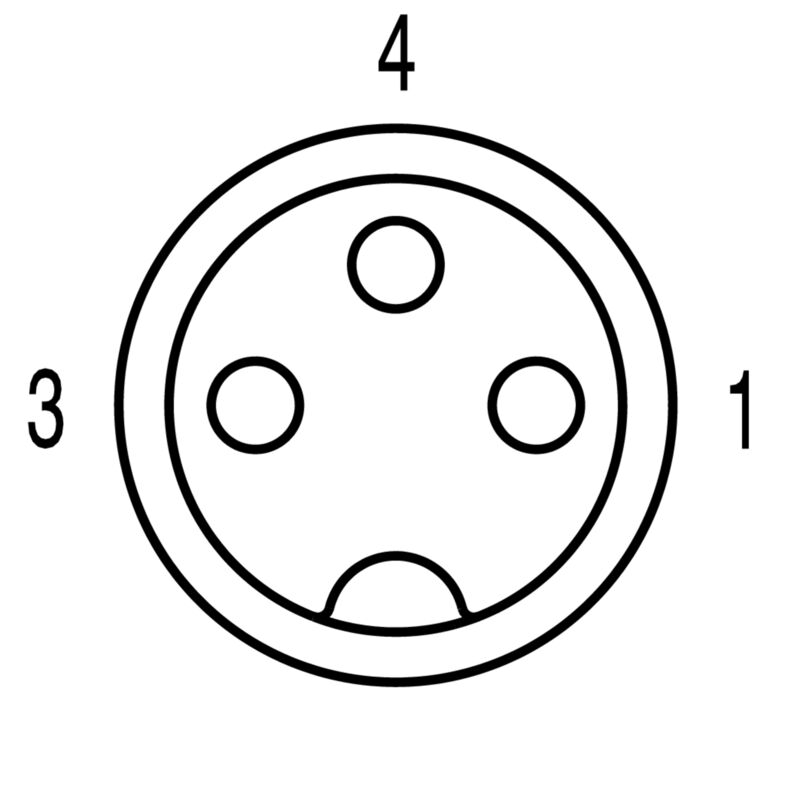 WEIDMULLER CONECTOR HEMBRA RECTO SAIL-M8BG-3-5.0U