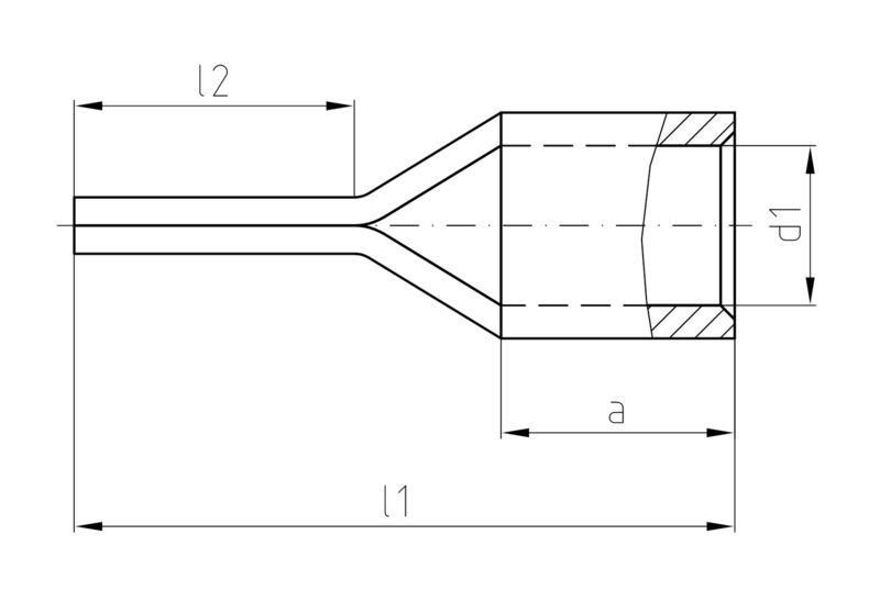 WEIDMULLER TERMINAL DE CABLE 70 MM² KSN/-70 (50 PZAS )
