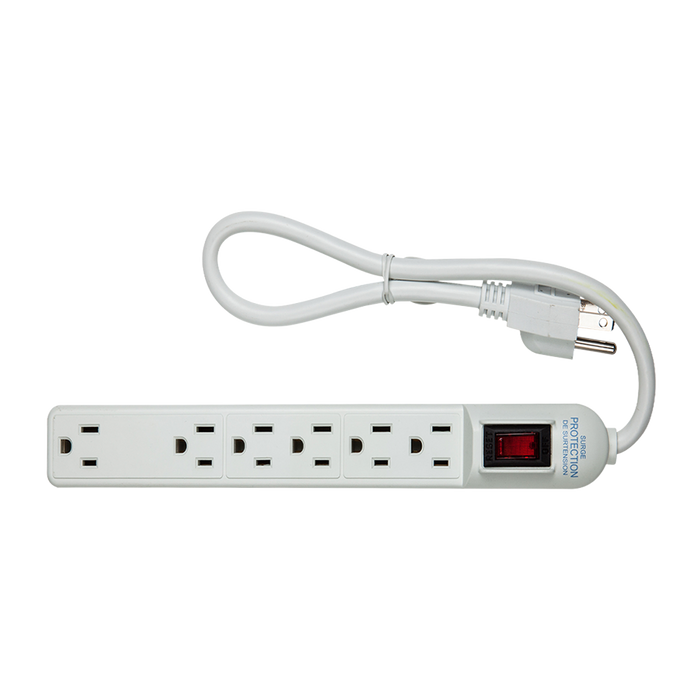 ARGOS MULTICONTACTO 4+2 TOMAS C/SUPRESOR 1875W