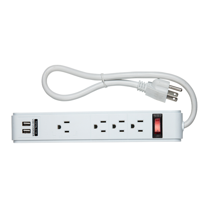 ARGOS MULTICONTACTO 2 TOMAS USB Y 4 TOMAS 2P+T