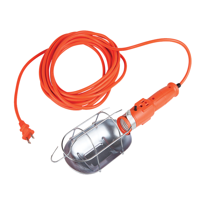 ARGOS EXTENSION C/LAMPARA TALLER 8MTS 13AMPS NJA CANASTILLA MET