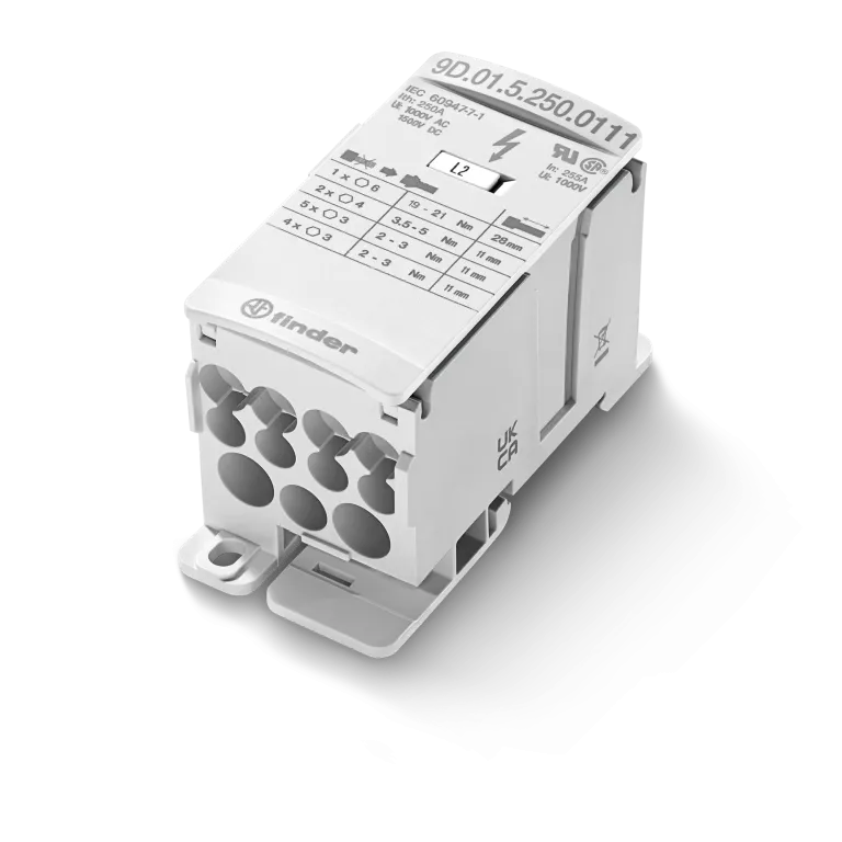FINDER BLOQUE DE DISTRIBUCION 3X14-6AWG 4X14-10AWG 80A