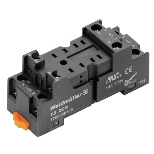 WEIDMULLER BASE PARA RELEVADOR FS 2CO